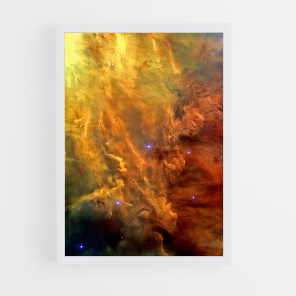 Poster nébuleuse de la Lagune envoûtante – affiche Nébuleuses (vue 3)